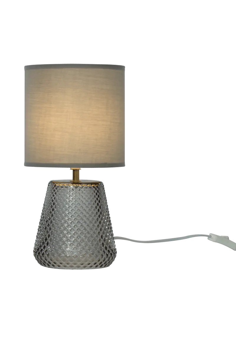 Aneta Lighting - Alissa 35cm - Bordslampa - Rökfärgad