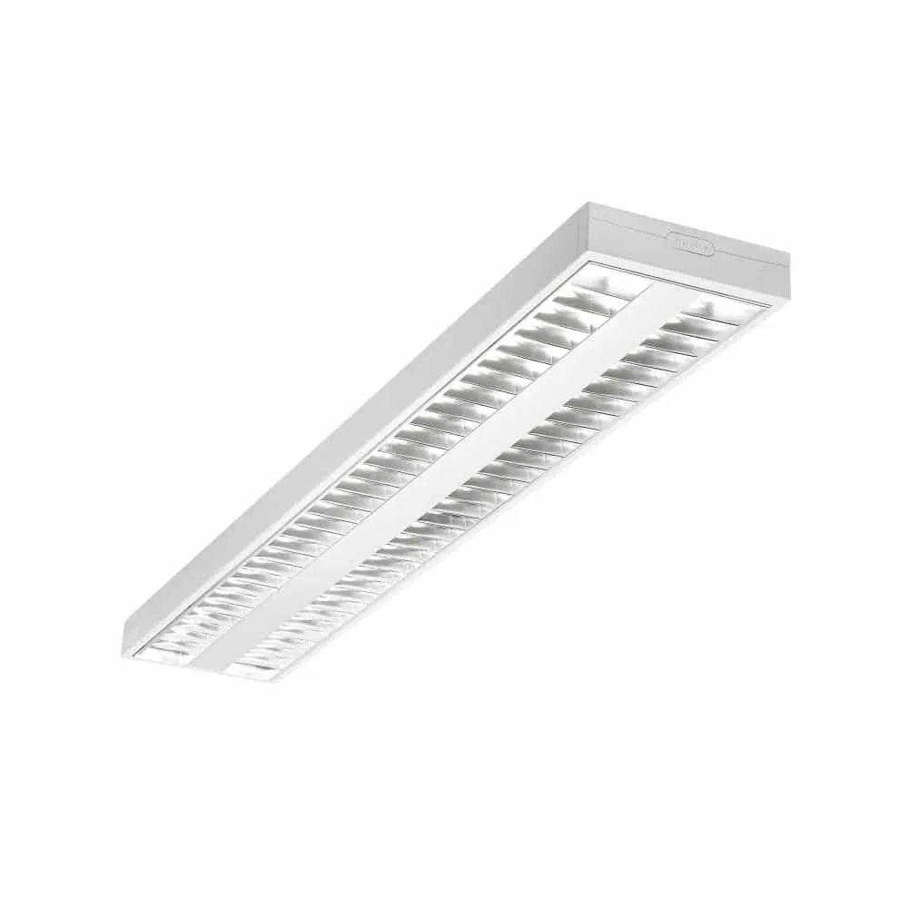 Sylvania Rana LED Surface&Suspended 1500 HO 3000K Louvre+Prismatic Dali Vit G2