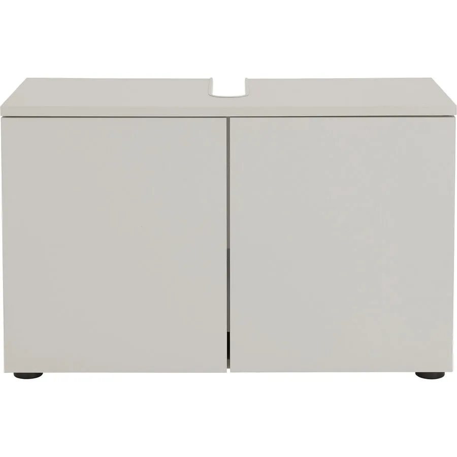 Lavaboy Xenia hellgrau Spanplatte, Kunststoff B 80 T 35 H 50 cm