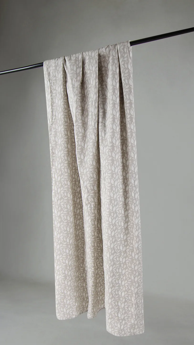 Gardiner - Bomullsgardin Satu (linen) (Størrelse: 140 x 300)