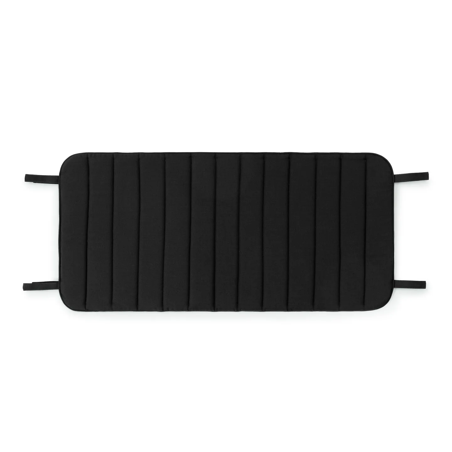 Normann Copenhagen - Vig Lounge Chair Cushion Black - Dynor och kuddar - Simon Legald - Svart - Plast