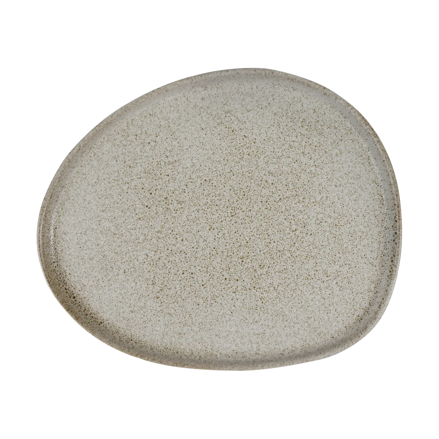 Aida Raw Organic Lunchteller 24 x 21cm Sandy beige