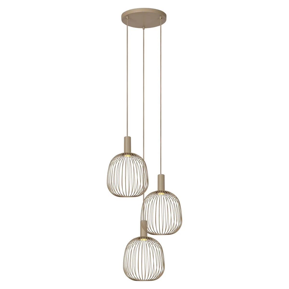 Lucide - Esterel Ø50 - Taklampa - Beige