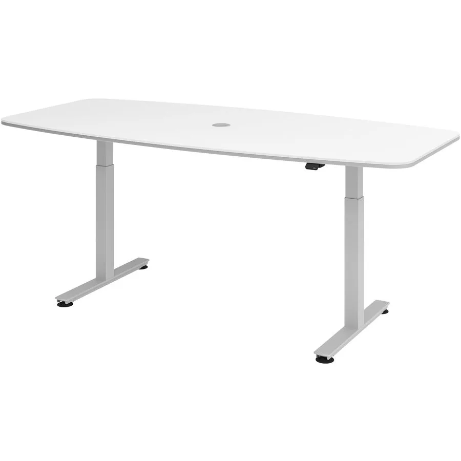 Schreibtisch Office weiss Holzwerkstoff B 220 T 103 cm