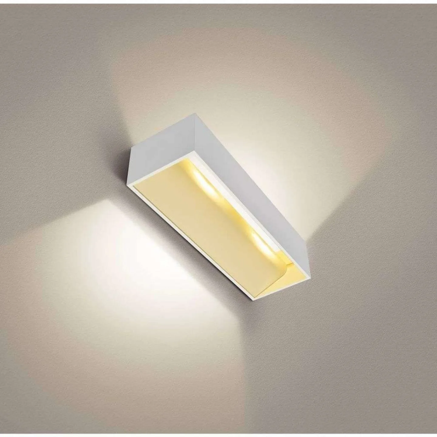 Logs In L Wandleuchte LED Dim. White - SLV - Wohnzimmer - Aluminium