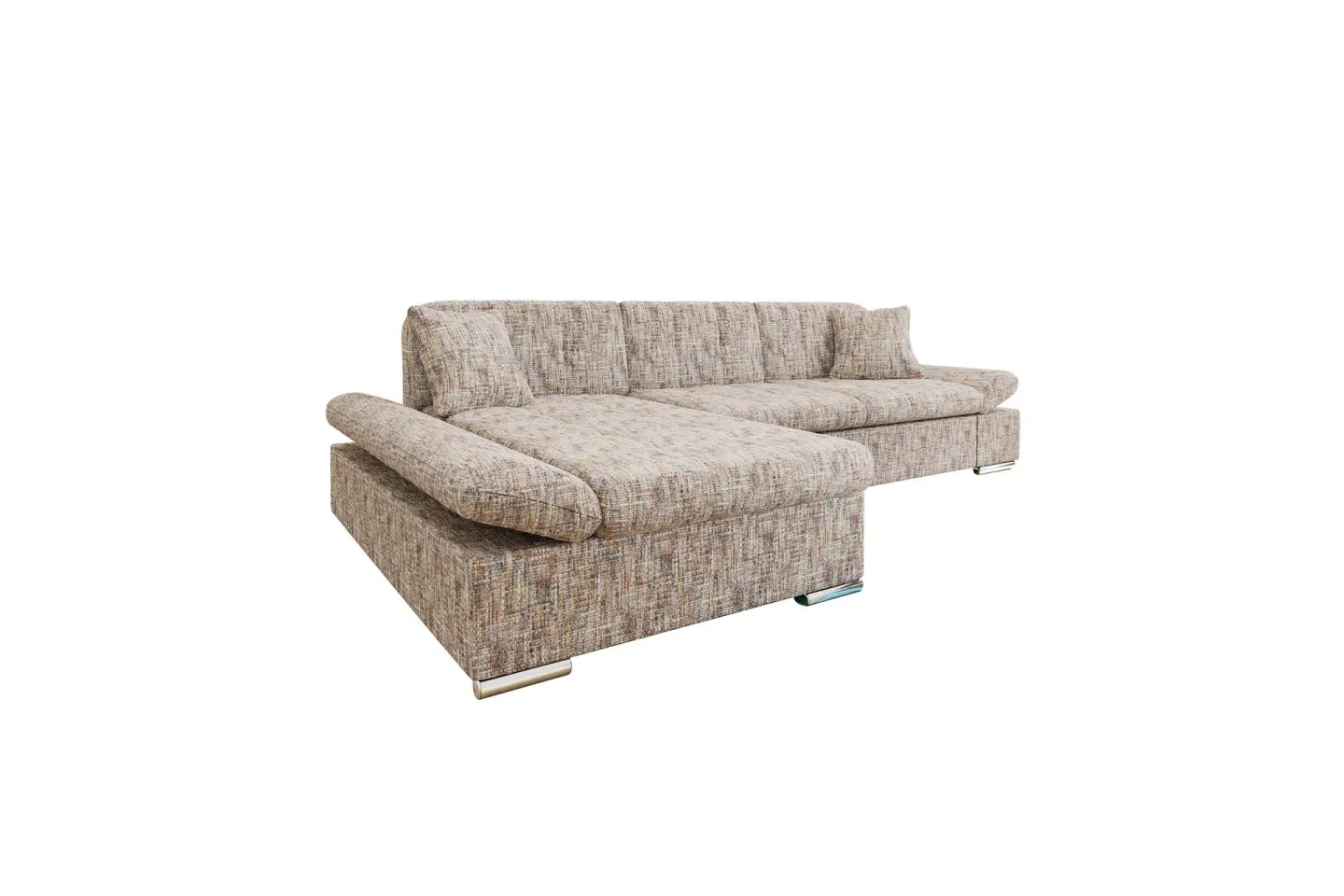 Djerra Soffa med Divan 3-sits - Flerfärgad/Beige