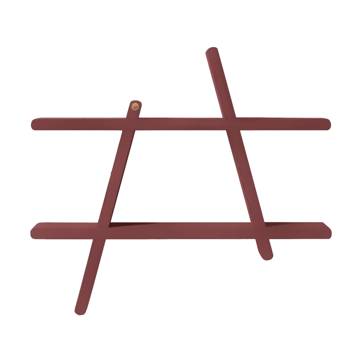 Andersen Furniture A-Shelf Wandregal Special Edition Wine red M 52x9x46 cm
