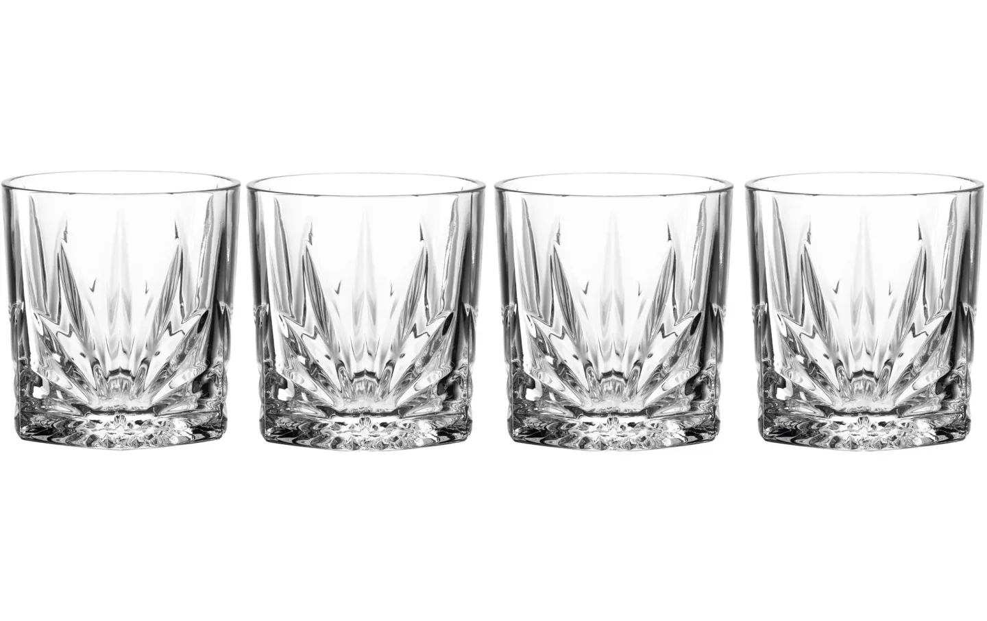 Alltron Whiskyglas Capri 220 ml, 4 Stück Transparent | Schubiger Möbel