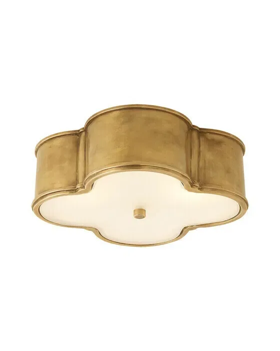 Basil plafond messing