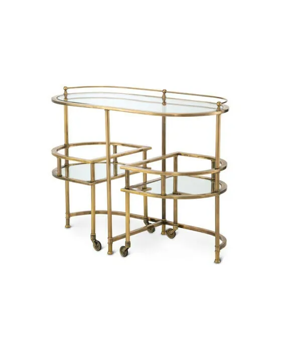 Lavalle drinkvogn antik messing