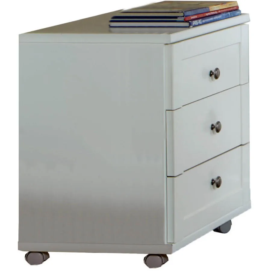 Rollcontainer Birgit Dekor weiss Holzwerkstoff B 46 H 58 cm