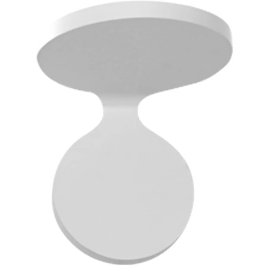 Designer-Wandlampe Artemide Rea dimmbar B 15 cm - Farbe: weiss - Material: Aluminium - LED - Lichtfarbe: Warmweiss - LED Energiesparlampen