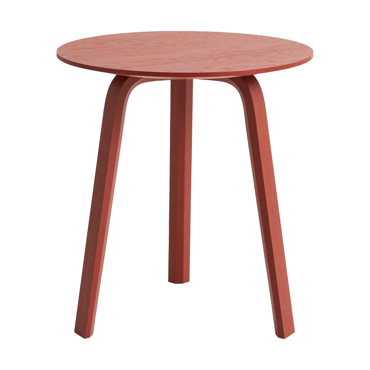 HAY Bella Couchtisch Tile red, Ø45x49 cm