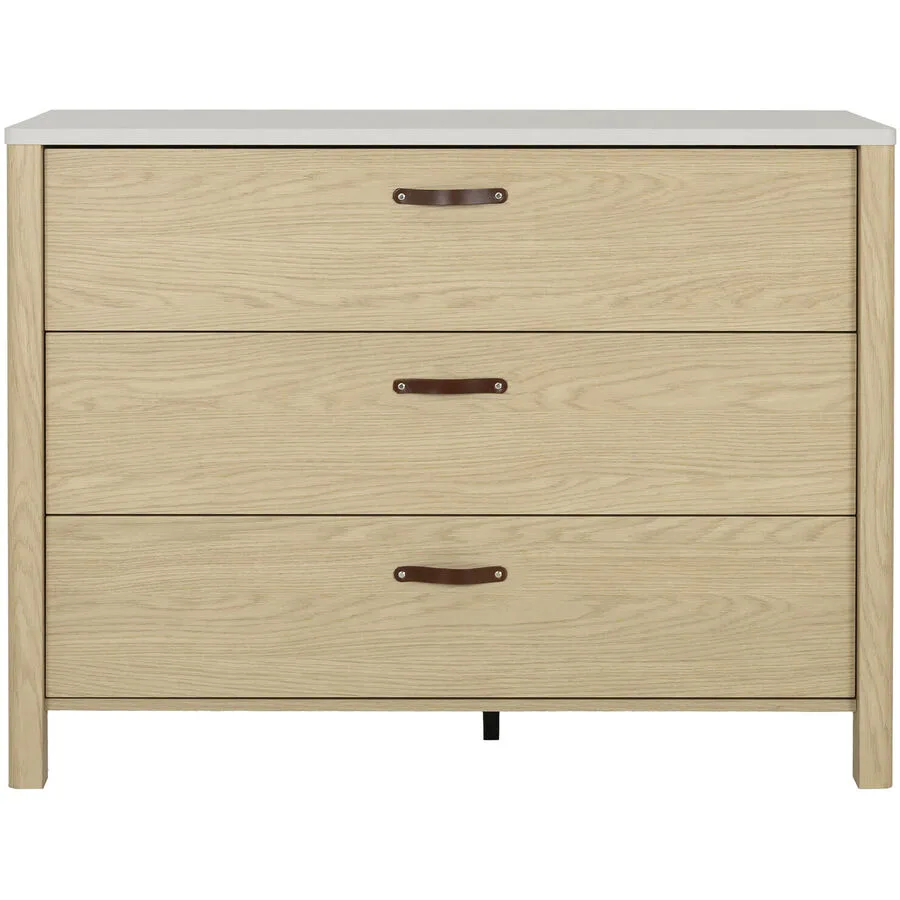 Kommode Riol weiss/eiche Holzwerkstoff B 122 H 90 cm