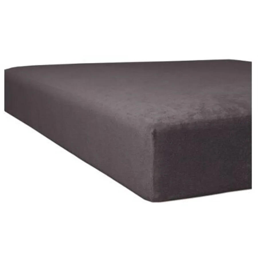 Living Home Fixleintuch Nicky graphit Baumwolle/Polyester 160 x 200 cm - Material: 80% Baumwolle 20% Polyester