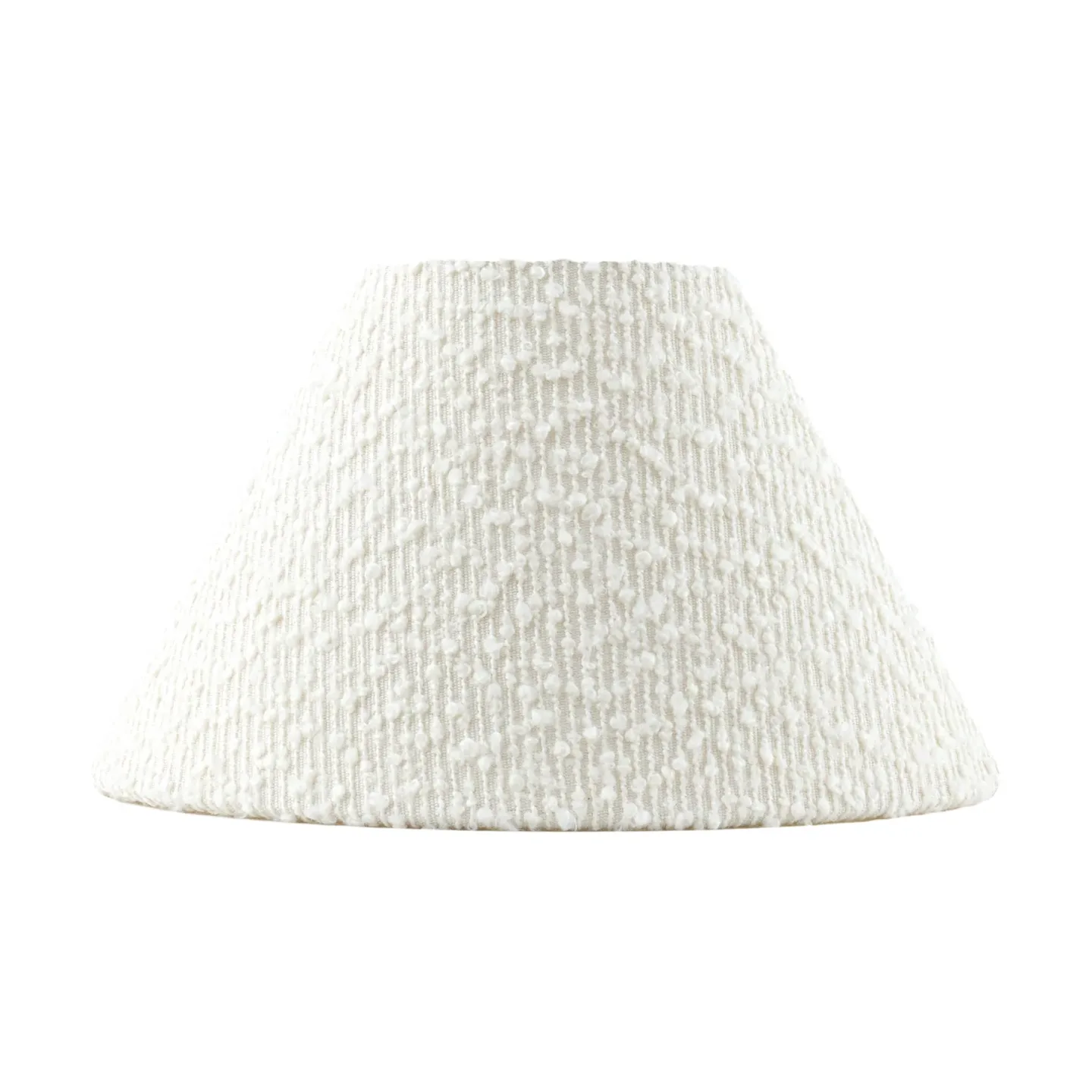 Globen Lighting Iris 20 Lampenschirm Bouclé weiß