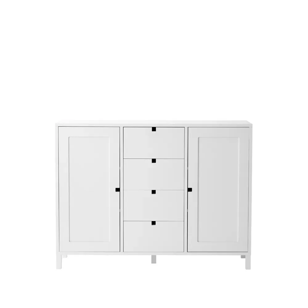 1898 Square Schrank Weiß