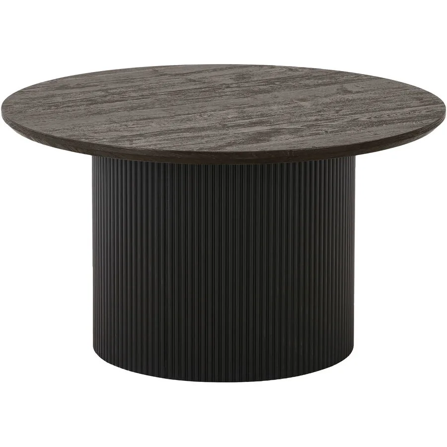Salontisch Belaro dunkelbraun MDF, Dekorpapier B 80 H 45 cm
