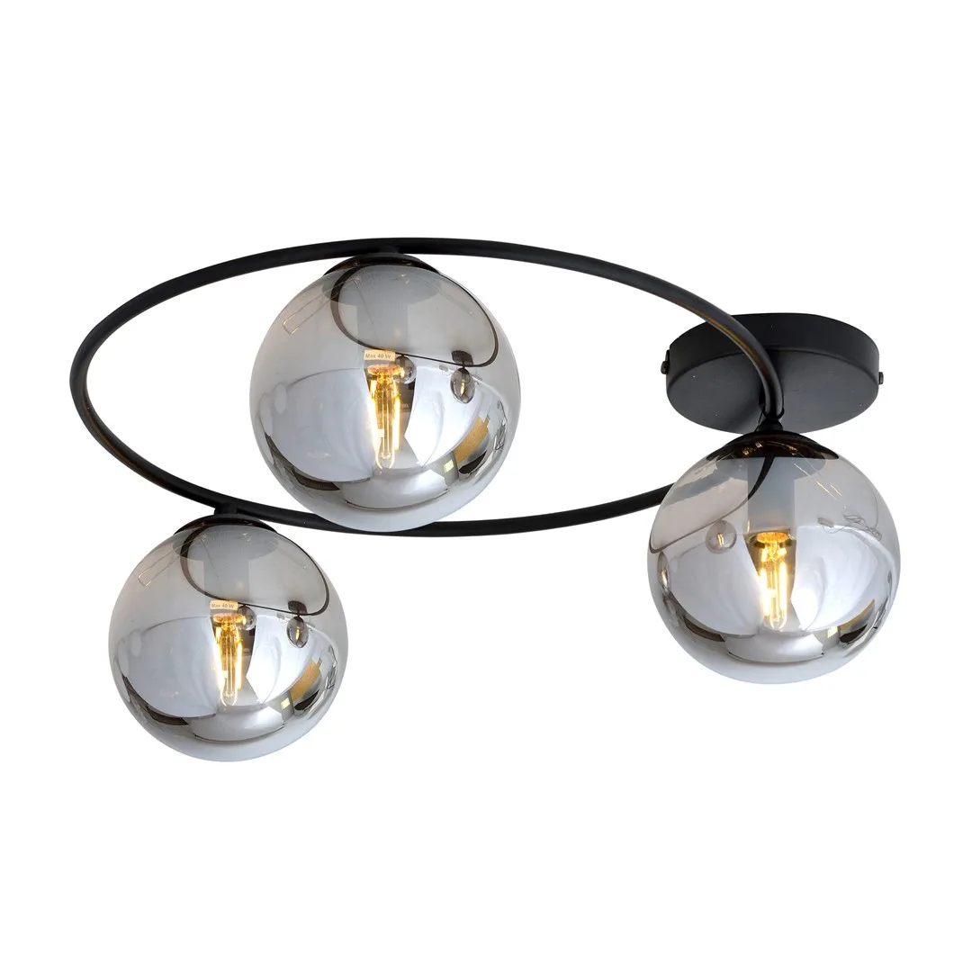 Emibig Lighting - Sopra Ø47 - Takplafond - Rökfärgad