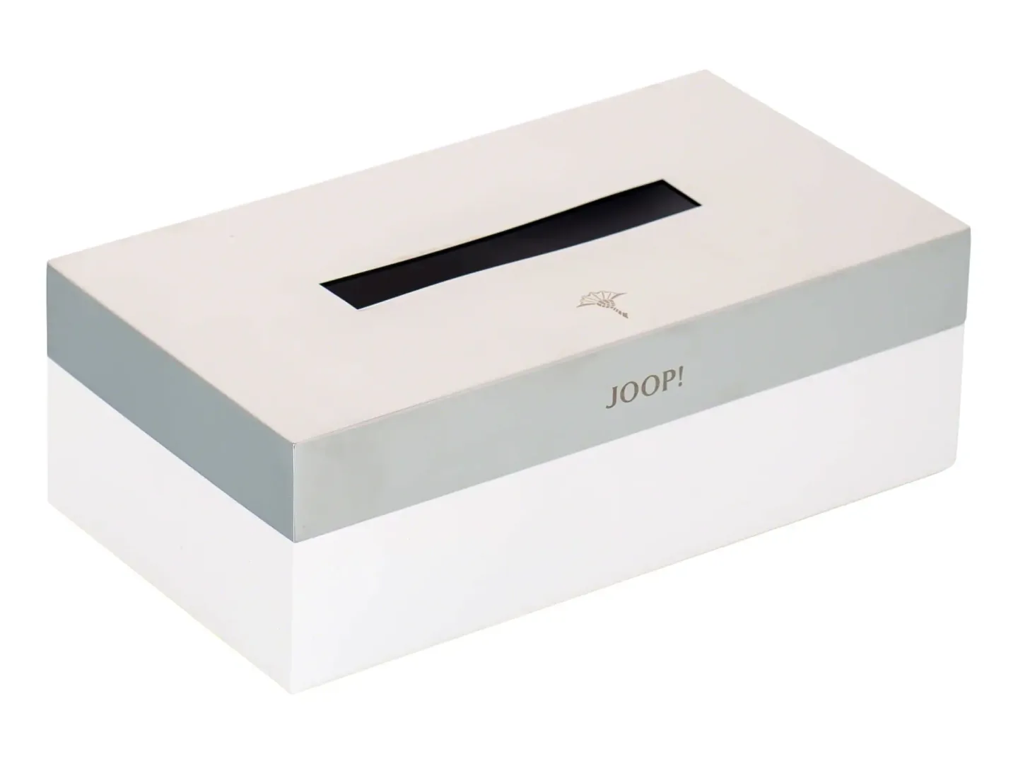 Joop Papiertuchbox Chrom Keramik Weiss | Schubiger Möbel