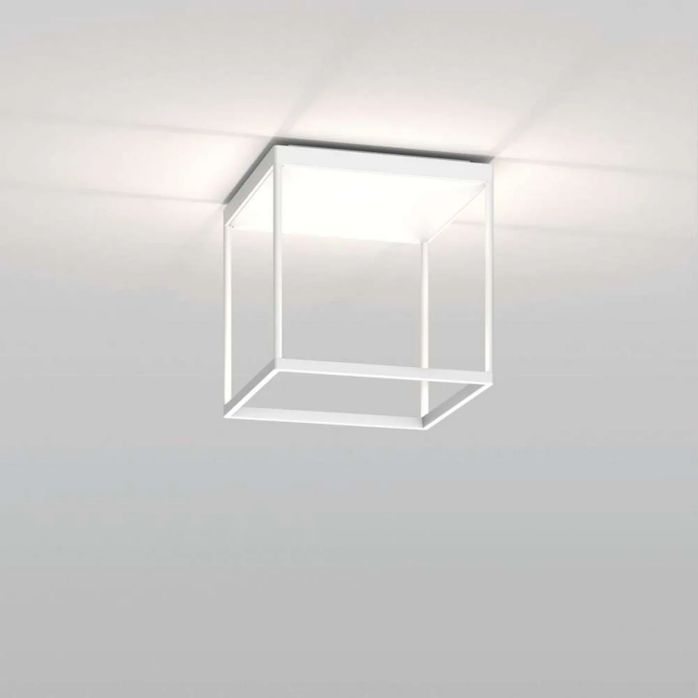 Reflex 2 LED-loftlampe, mat hvid, 30 cm – serien.lighting Serien Lighting - Stue - Aluminium