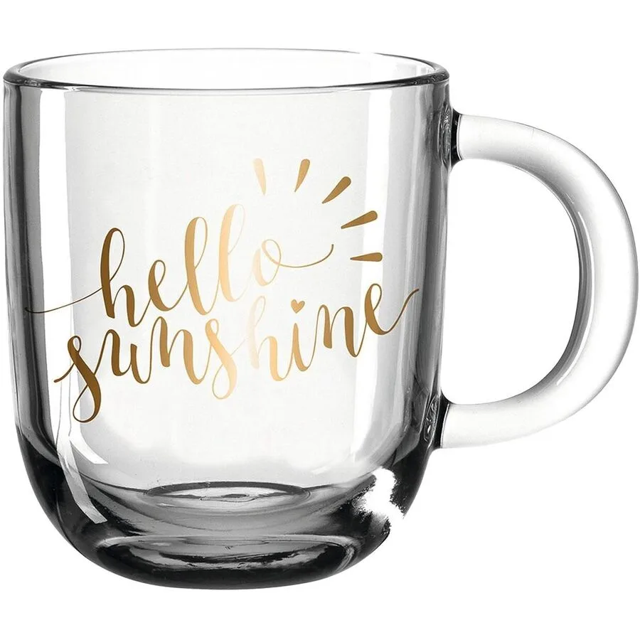 Kaffeetasse Leonardo Transparent Glas 0.4 l