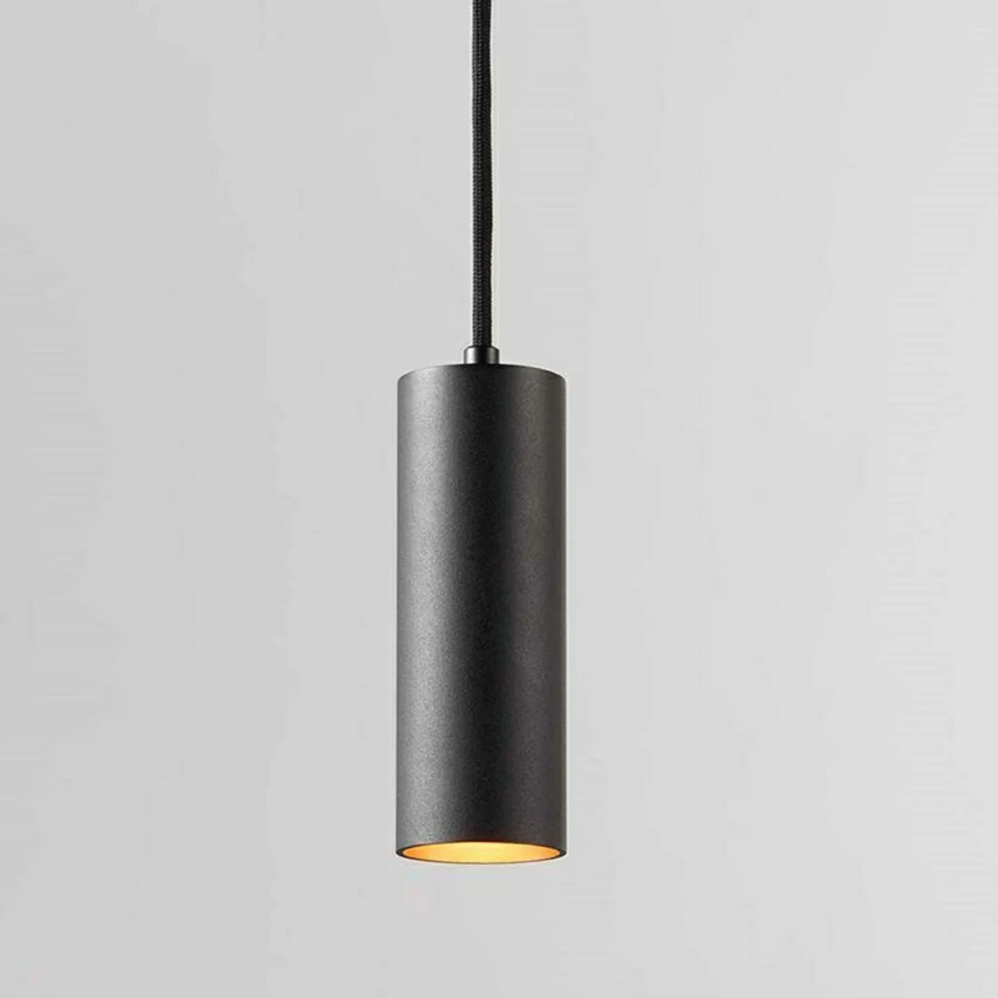 Zero S1 Pendelleuchte Schwarz/Gold - LIGHT-POINT - Wohnzimmer - Metall
