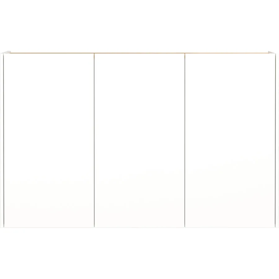 Garderobenschrank Miryam Weiss Holzwerkstoff 136 cm 87 cm