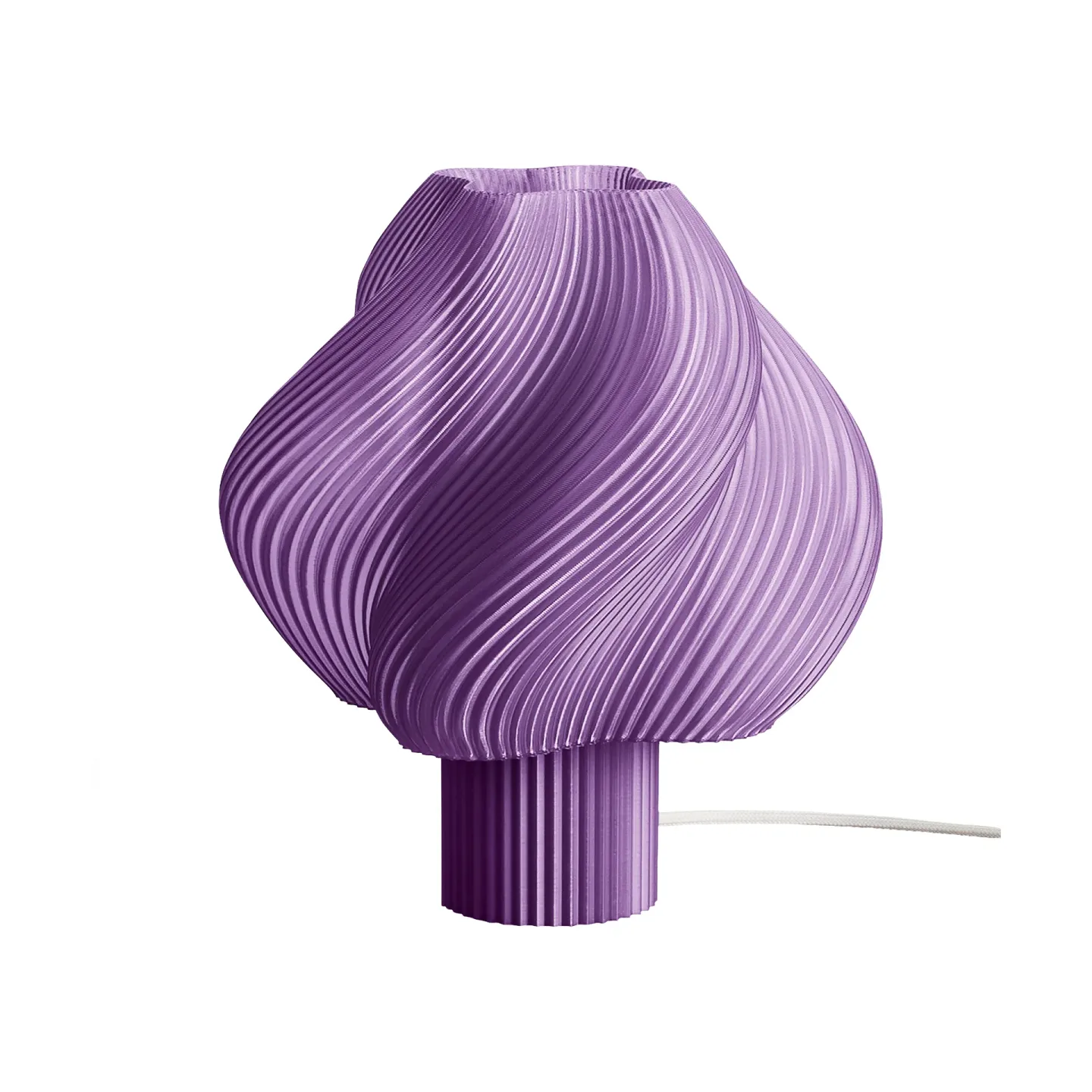 Crème Atelier Soft Serve Tischleuchte Lavender sorbet, Grande, 34 cm