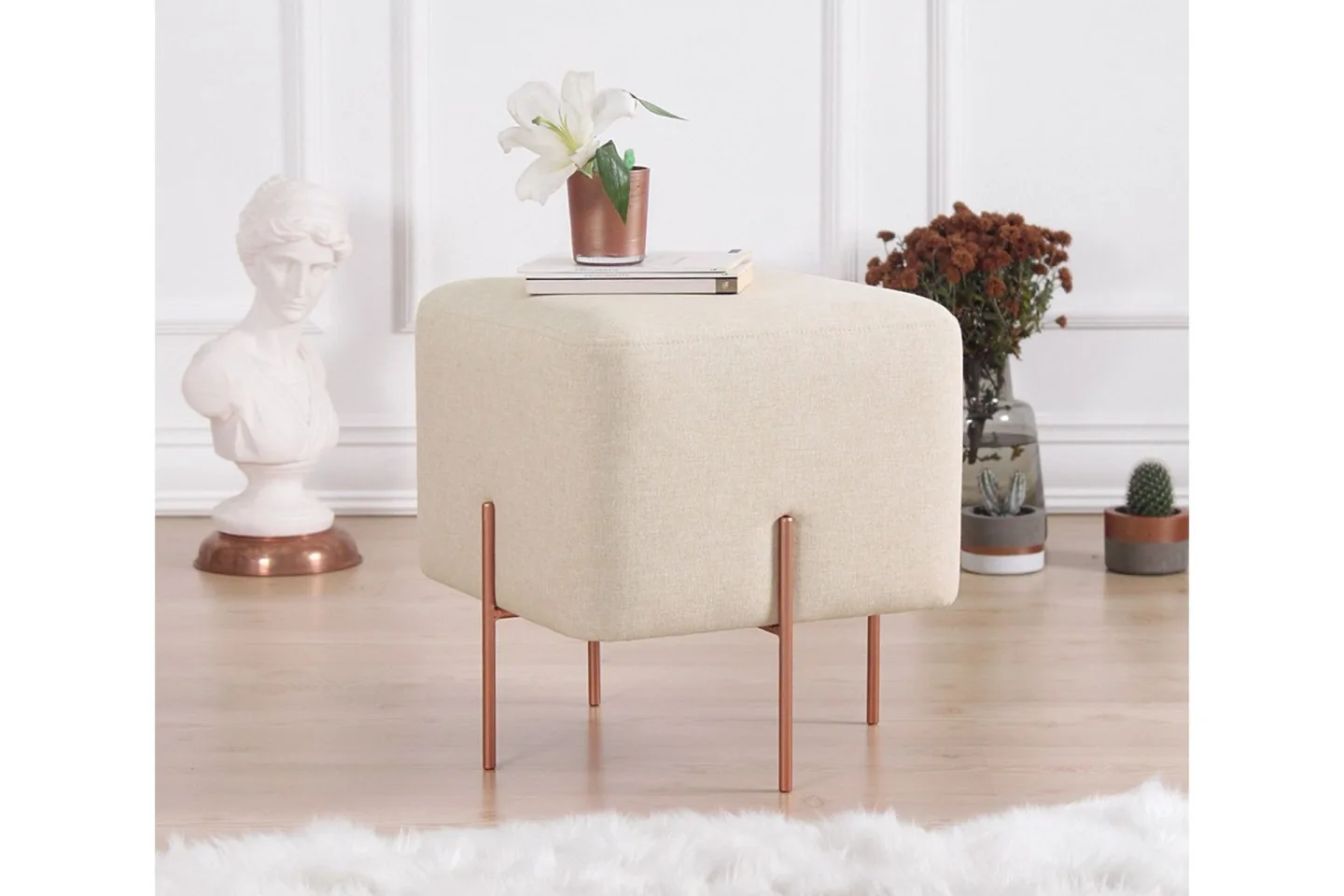 Yellowknife Sittpuff 40 cm - Beige
