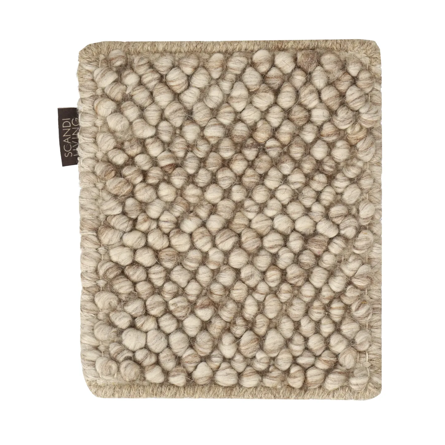 Material Samples Mattprov Flock ullmatta Beige