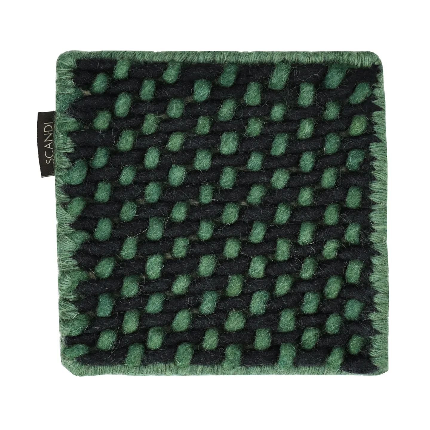 Material Samples Teppichmuster Hill Wollteppich Blau-grün