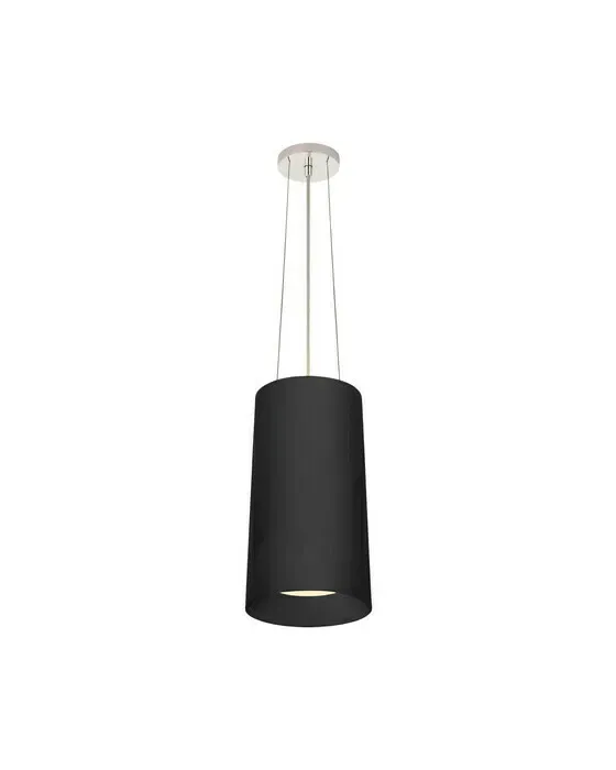 Halo Tall Hanging Shade Matte Black