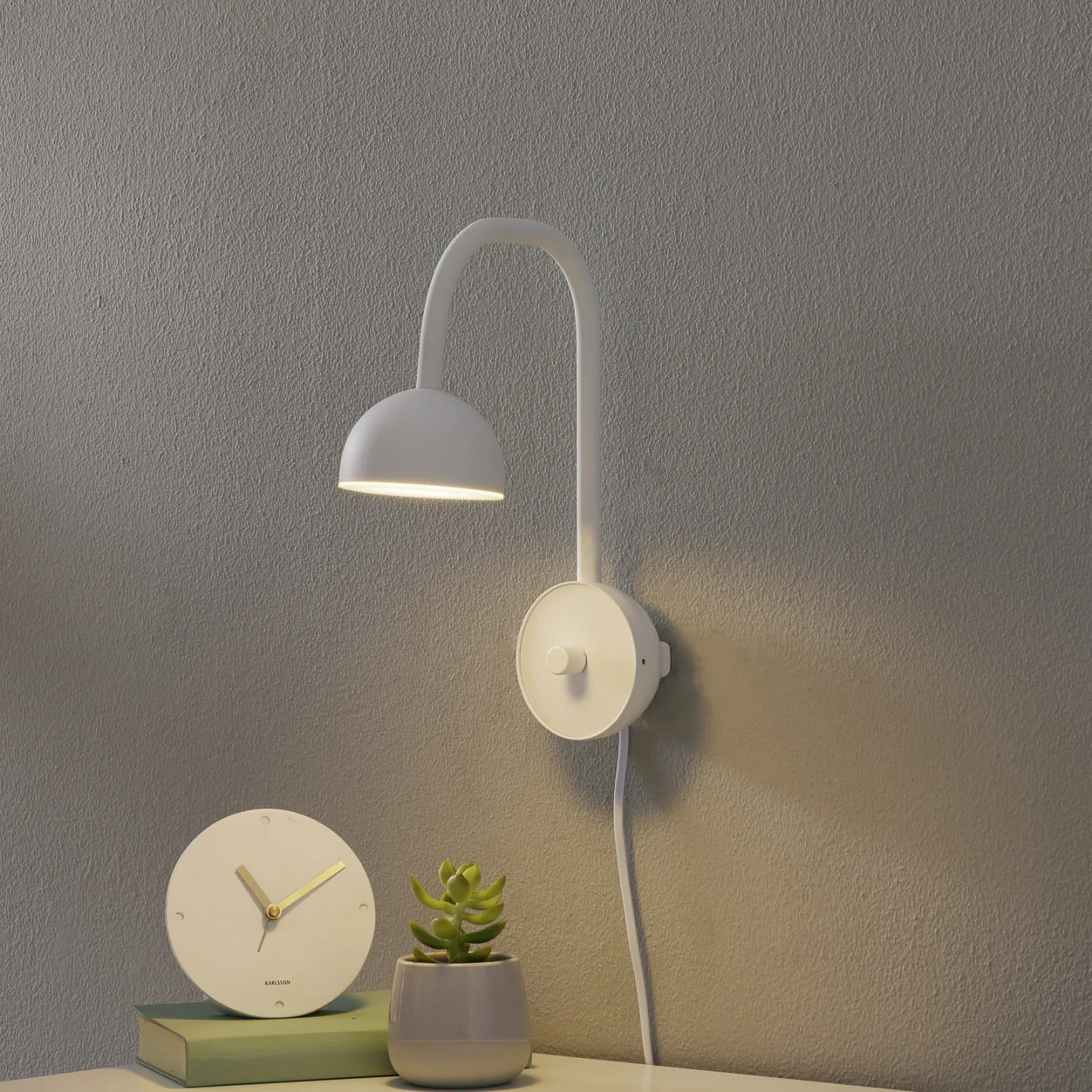 Blush Væglampe Matt White - Northern - Soveværelse - Design - Metal