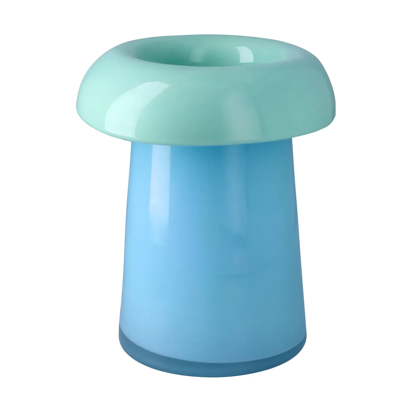 Holmegaard Soma vas Ljusblå-aqua, 22,5 cm