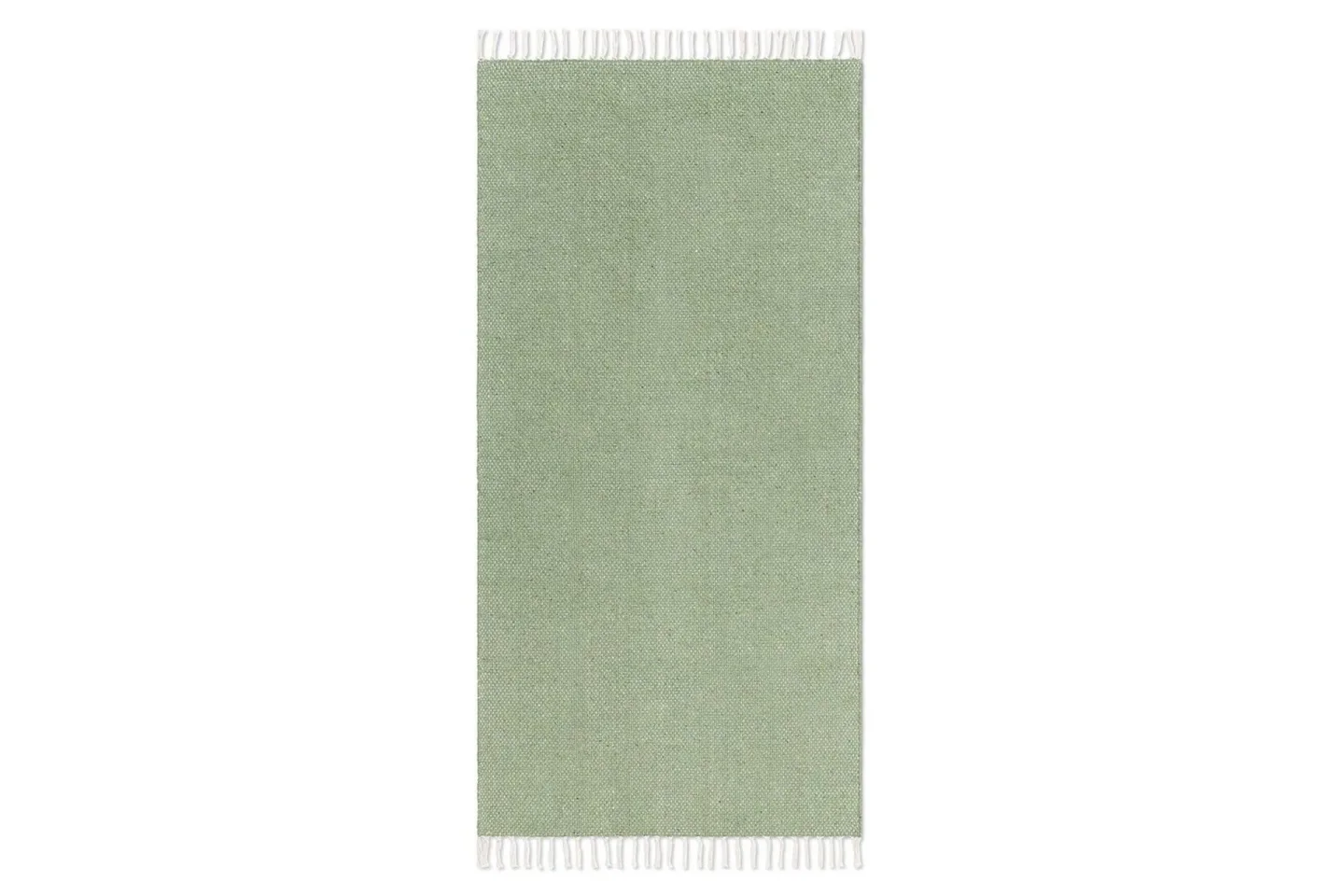 Garnmatta Line - 75x220 cm, Grön