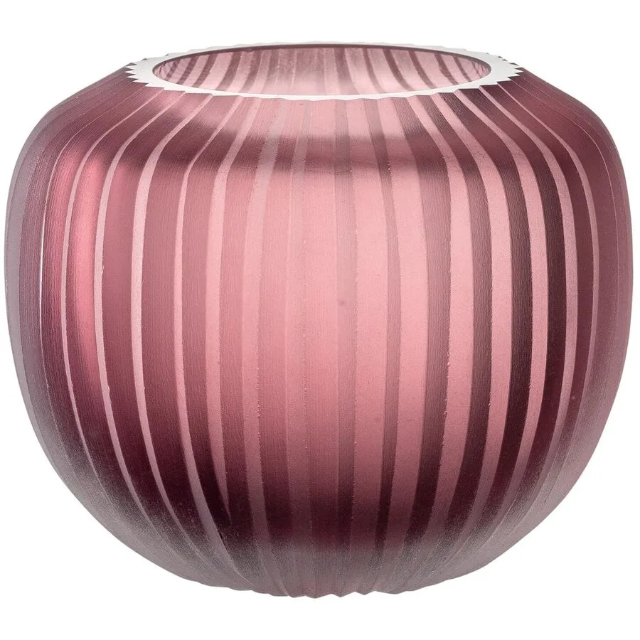 Vase Leonardo berry Glas D 11 H 10 cm