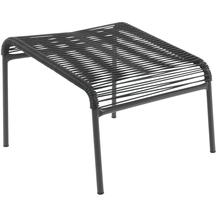 Hocker Schaffner Säntis Stahl/Kunststoff anthrazit beschichtet stapelbar - Schweizer Möbelhersteller