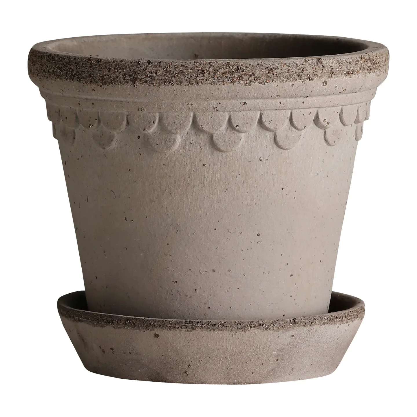 Bergs Potter Københavner Blumentopf 21cm Grau