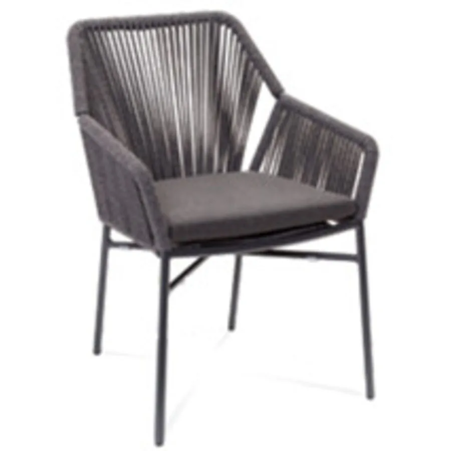 Gartensessel Nala anthrazit Aluminium T 61 cm
