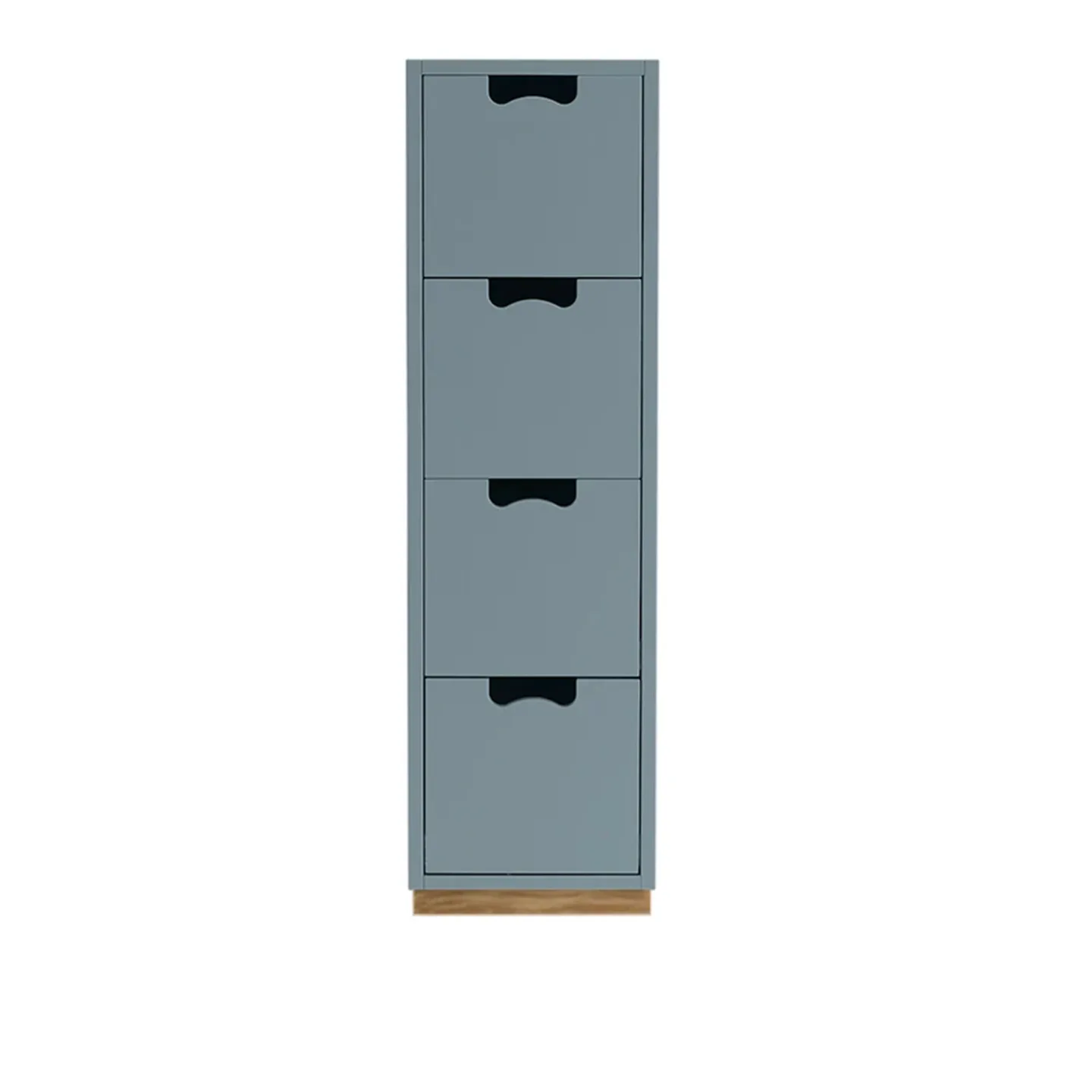 Asplund - Snow Drawer J4 - Nordic Blue, Eksockel - Byråer - Thomas Sandell & Jonas Bohlin - Blå - Trä