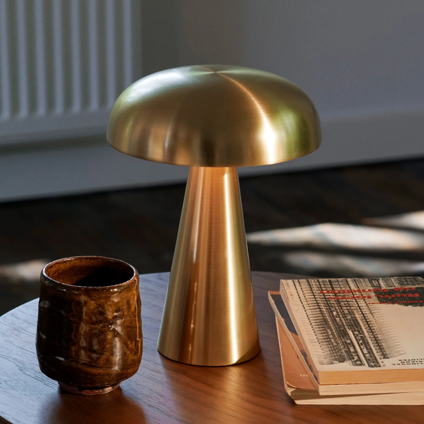 Como SC53 Portable Tischleuchte Brass - &Tradition - Wohnzimmer - Design - Metall - Mit Schirm
