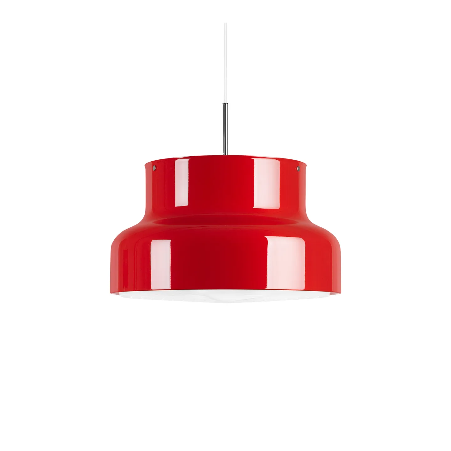 Atelje Lyktan - Bumling Pendel Röd, Ø 60 ET, Exkl. LED Max 60W 2700K Sockel 1XE27 - Pendellampor - Anders Pehrson - Röd