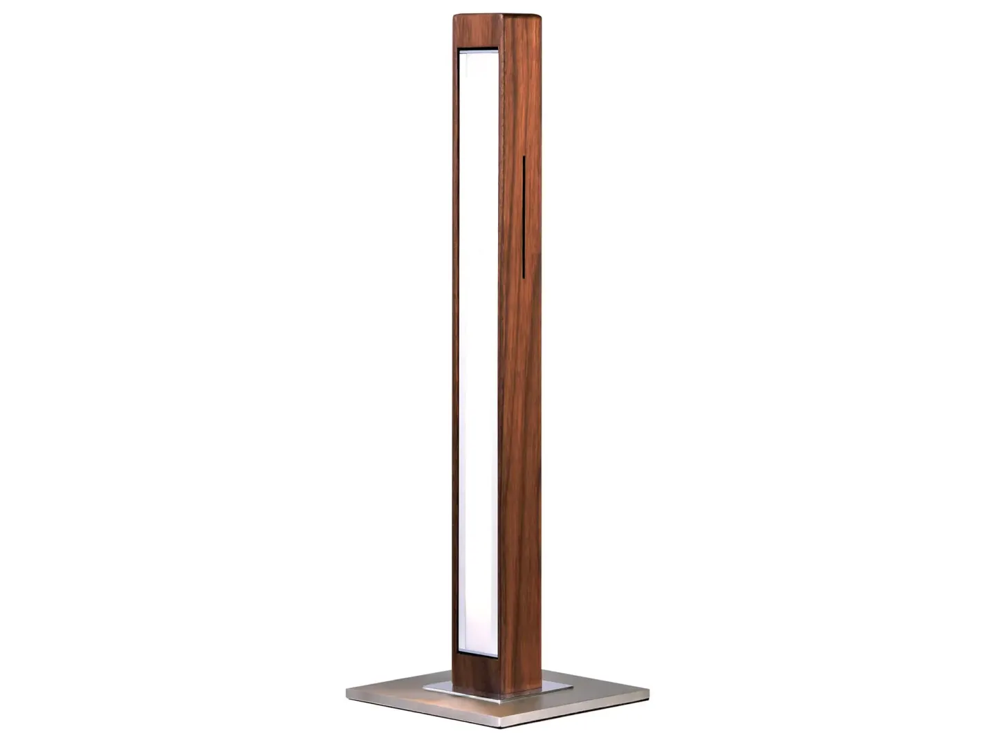 HerzBlut Tischlampe Leana Nussbaum H: 46cm Holzfarbig | Schubiger Möbel