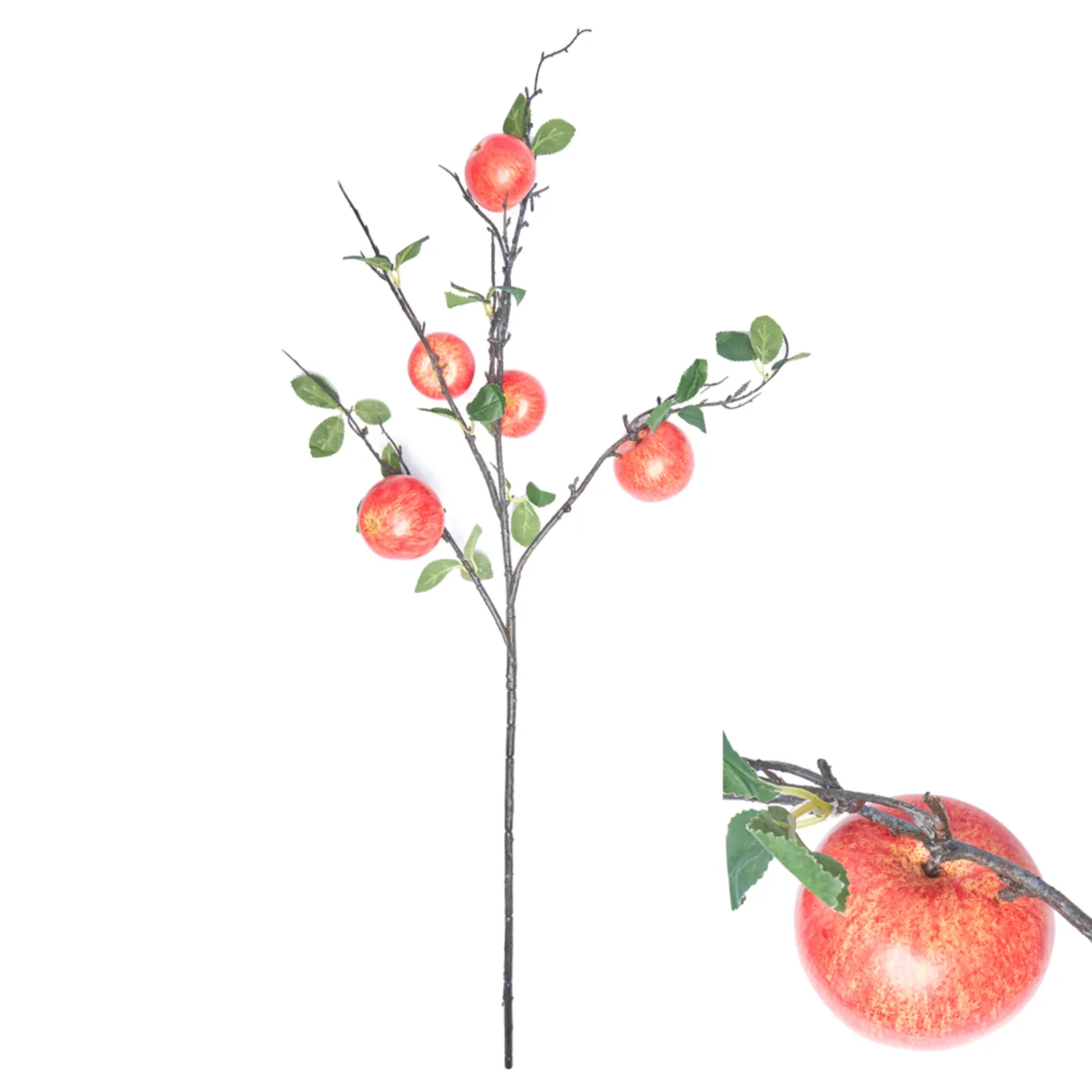 Decofinder Kunstblumen Apfel-Ast H: 89 cm | Schubiger Möbel