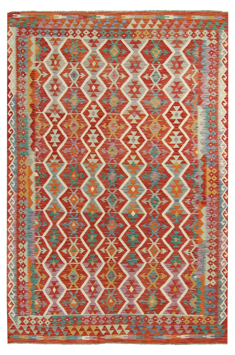 Orientalsk kelimteppe 301 x 204 cm (Størrelse: 301 x 204 cm)