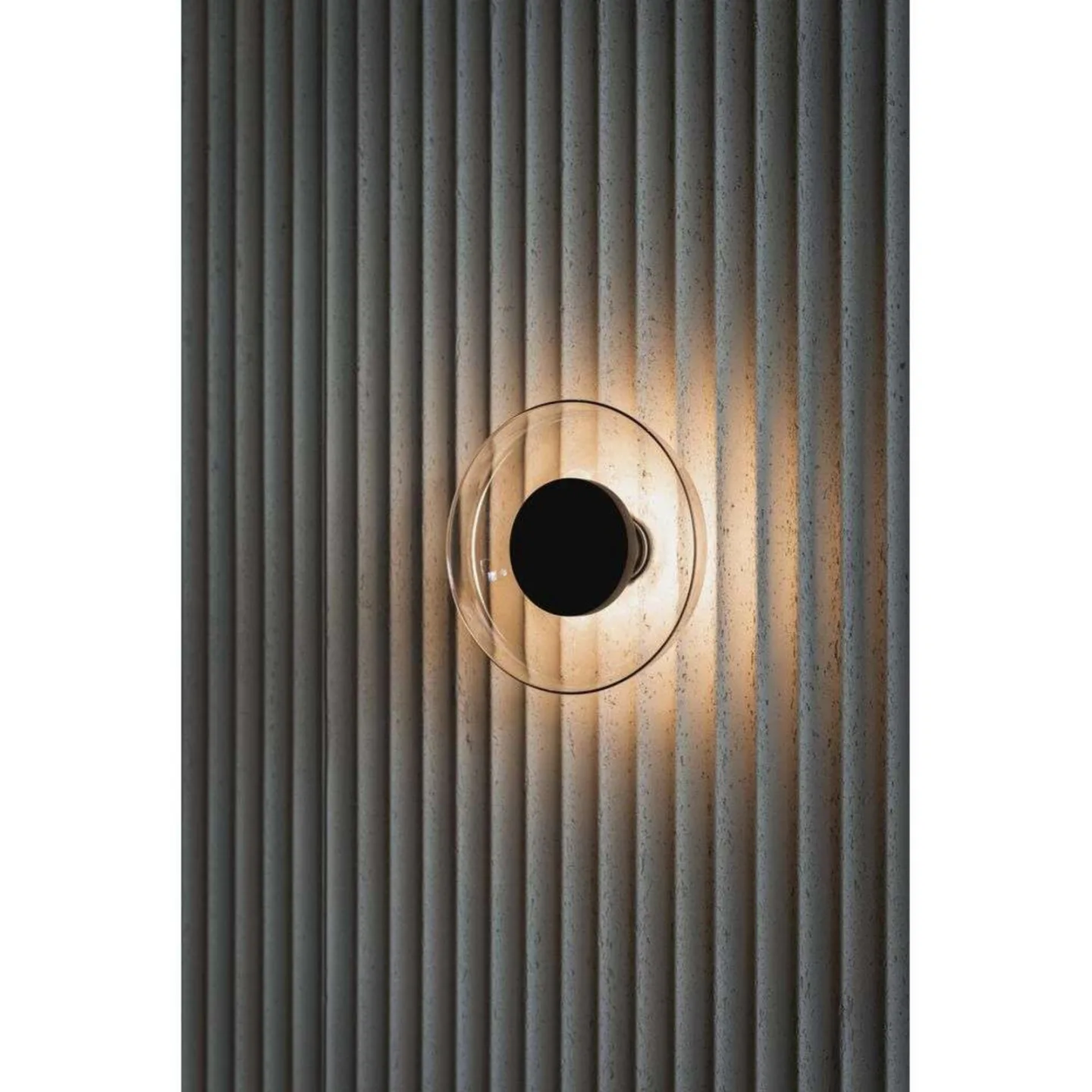 Aura Wandleuchte w/Canopy Opal - Marset - Glas