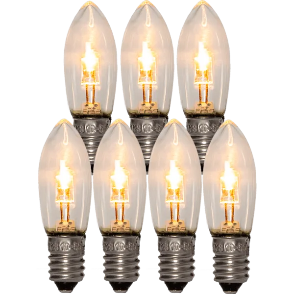 Star Trading - E10 LED 0,5W 10-55V 7-pack - Ljuskälla