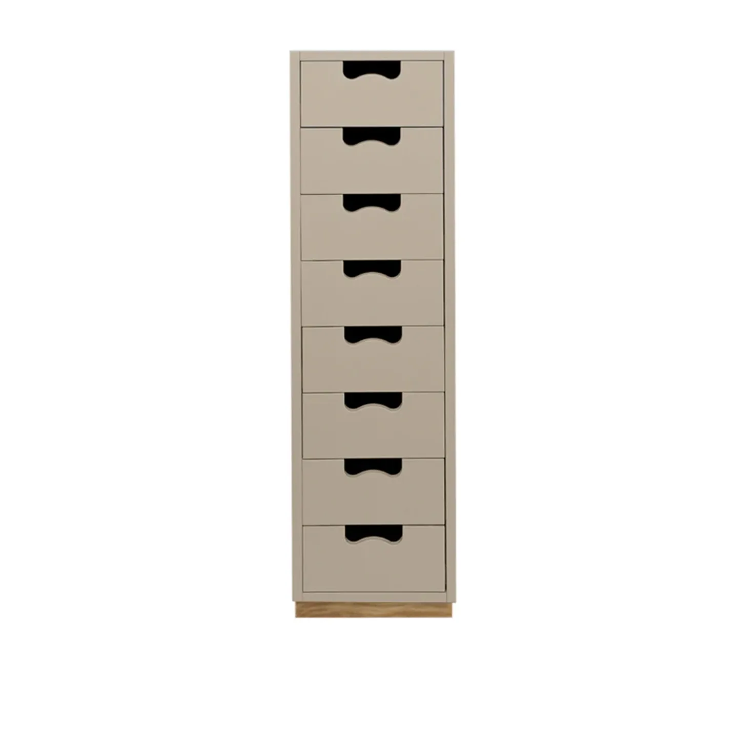 Asplund - Snow Drawer J8 - Dark Sand, Eksockel - Byråer - Thomas Sandell & Jonas Bohlin - Beige - Trä