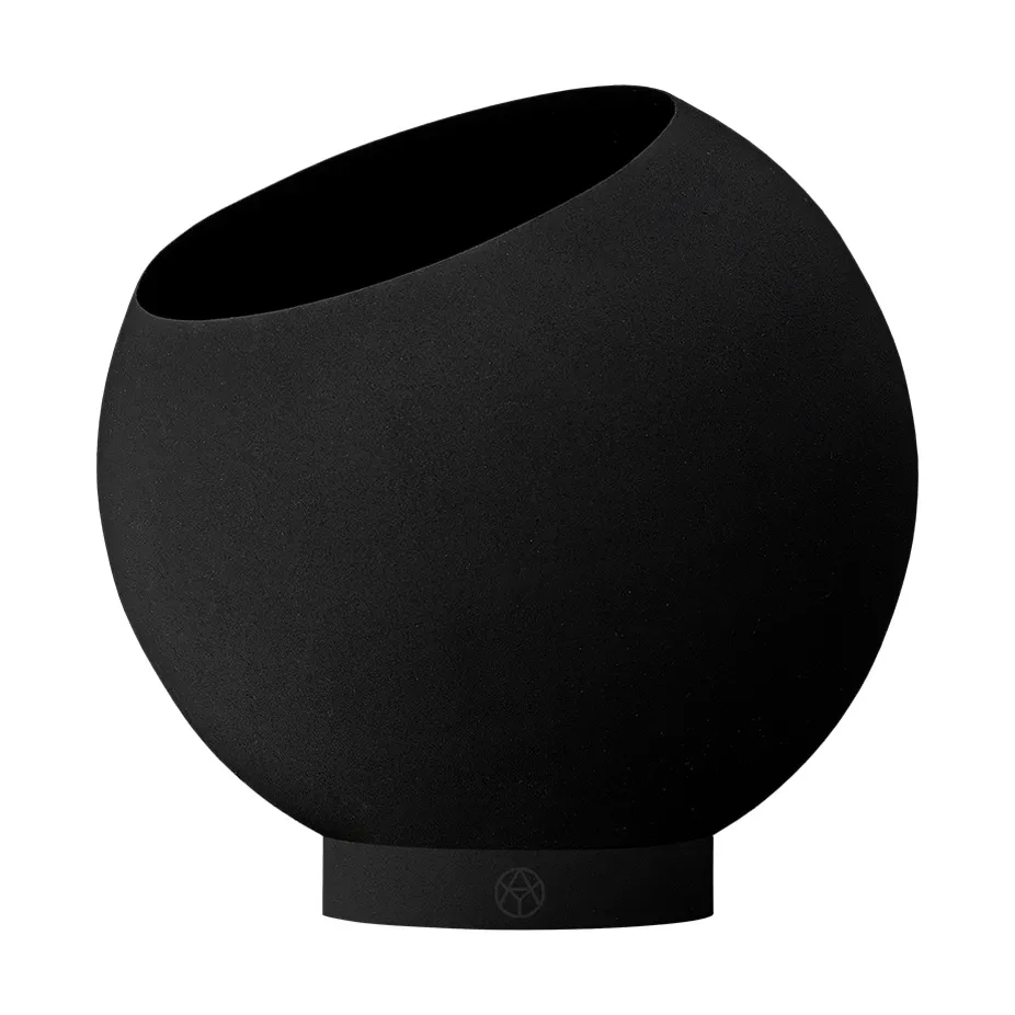 AYTM Globe Blumentopf Ø21cm Black